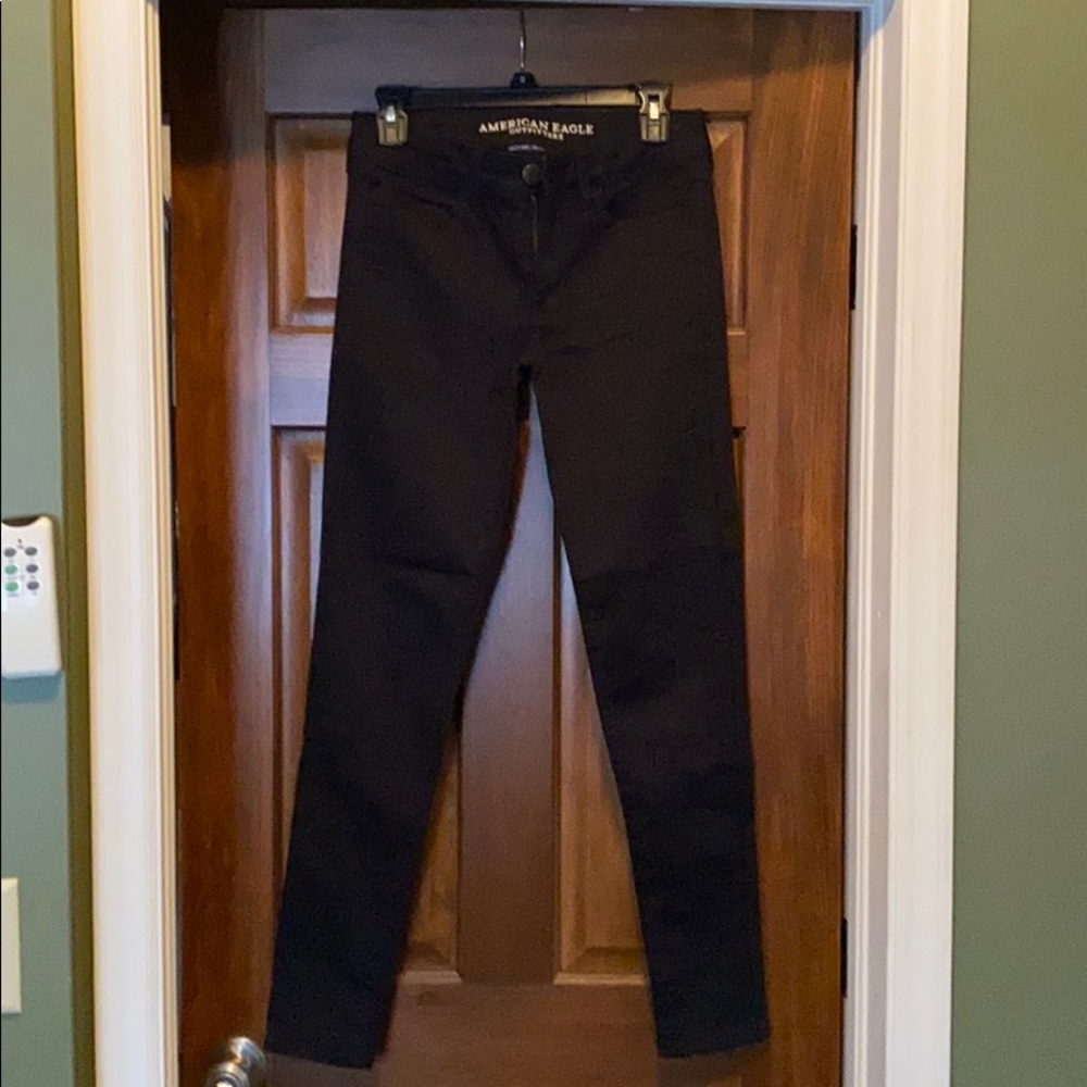 American Eagle Black Jeggings